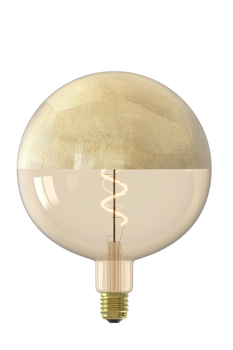 Calex Kalmar XXL Guld Spiral - E27 - 100 Lumen – Guld