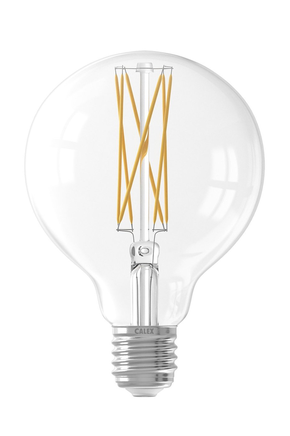 Calex Żarówka LED Globe Ciepła Ø95 - E27 - 470 Lm - Przezroczysta