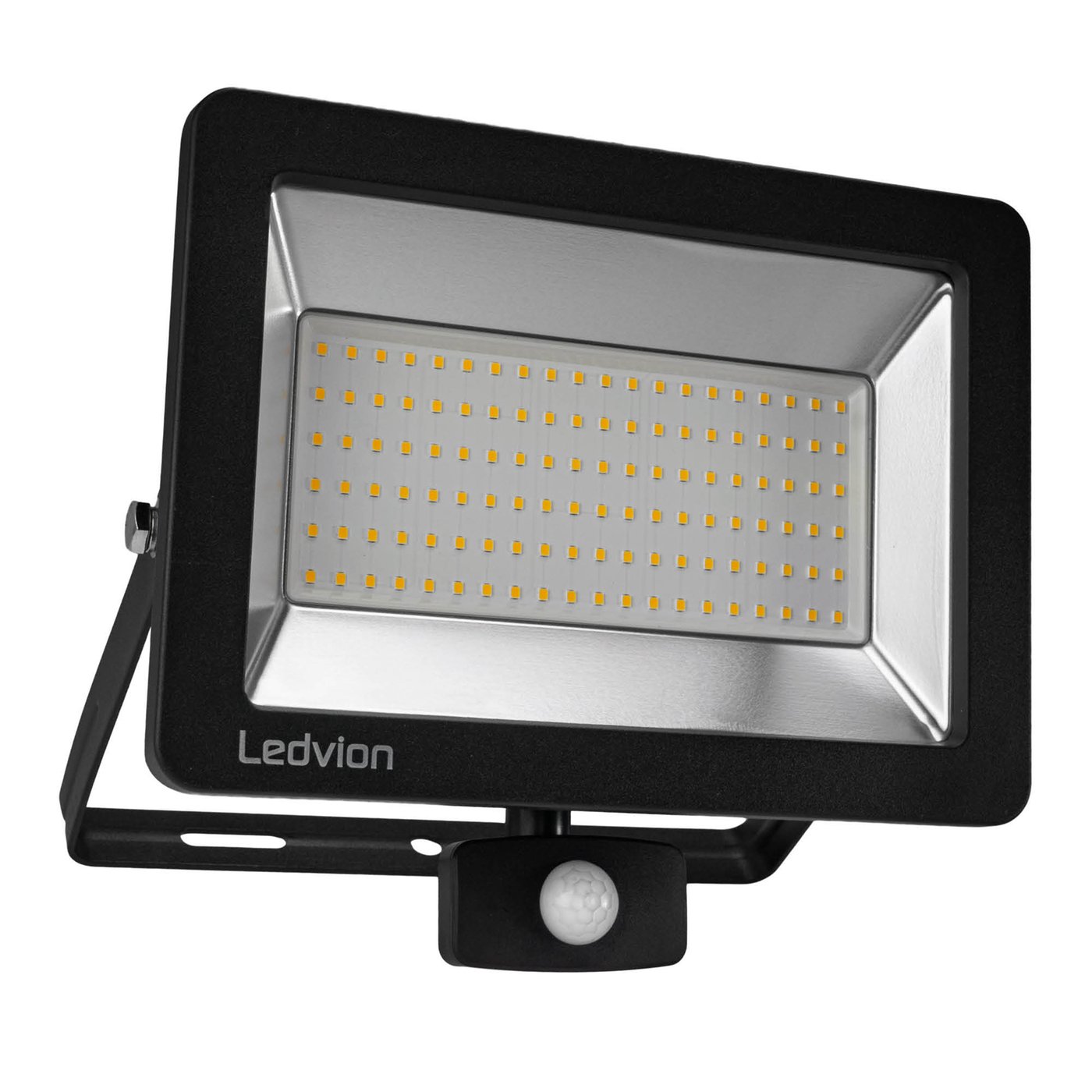 Nas?wietlacz LED 150W - Chipy Osram - Czujnik ruchu - IP44 - 120Lm/W - 6500K - 5 lat gwarancji