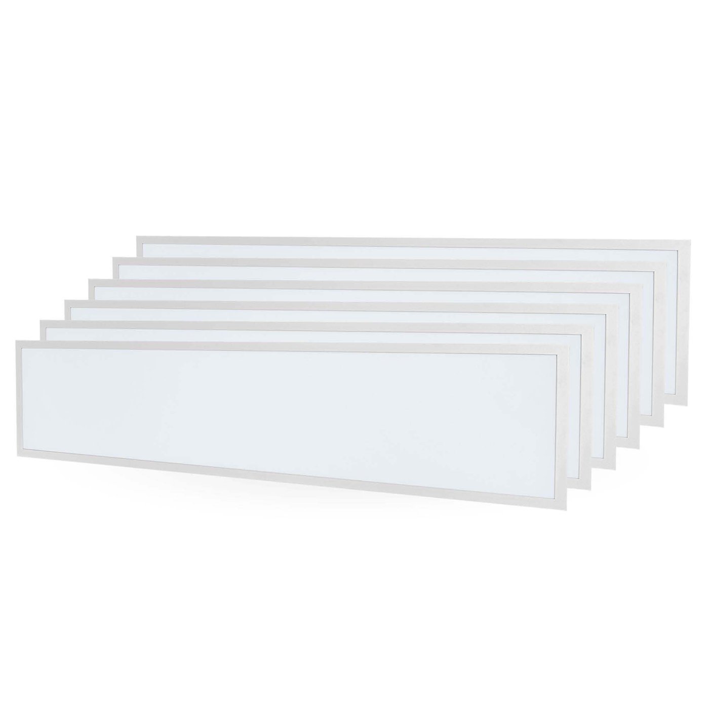 6x Lumileds LED Panel 120x30 - 36W - 6500K - 4500 Lumen (125 lm/W) - UGR <22 - 5 Jahre Garantie