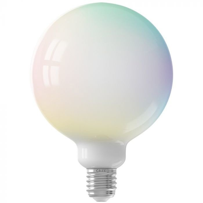 Calex Smart LED Filament Softline Globlampa G125 RGB+CCT E27 - 5.5 W