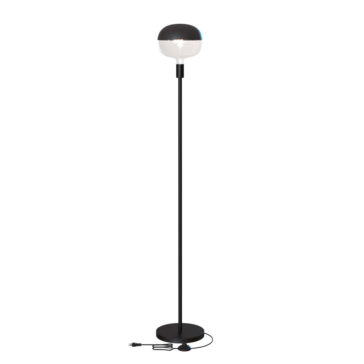 Lampa Stojąca Calex - Oprawka E27 - Czarna