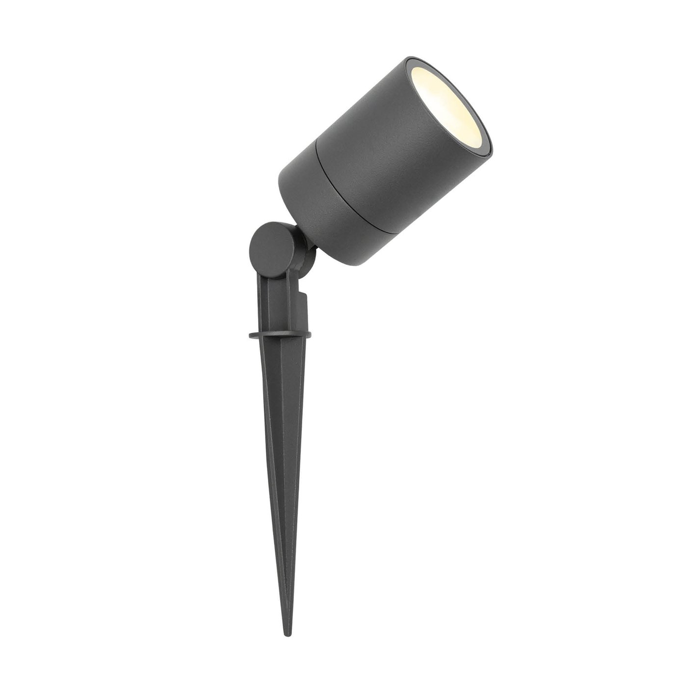 Zewnętrzny Reflektor Ogrodowy LED - Antracyt - IP65 - 3W - 2700K - Kabel zasilający 1 metr