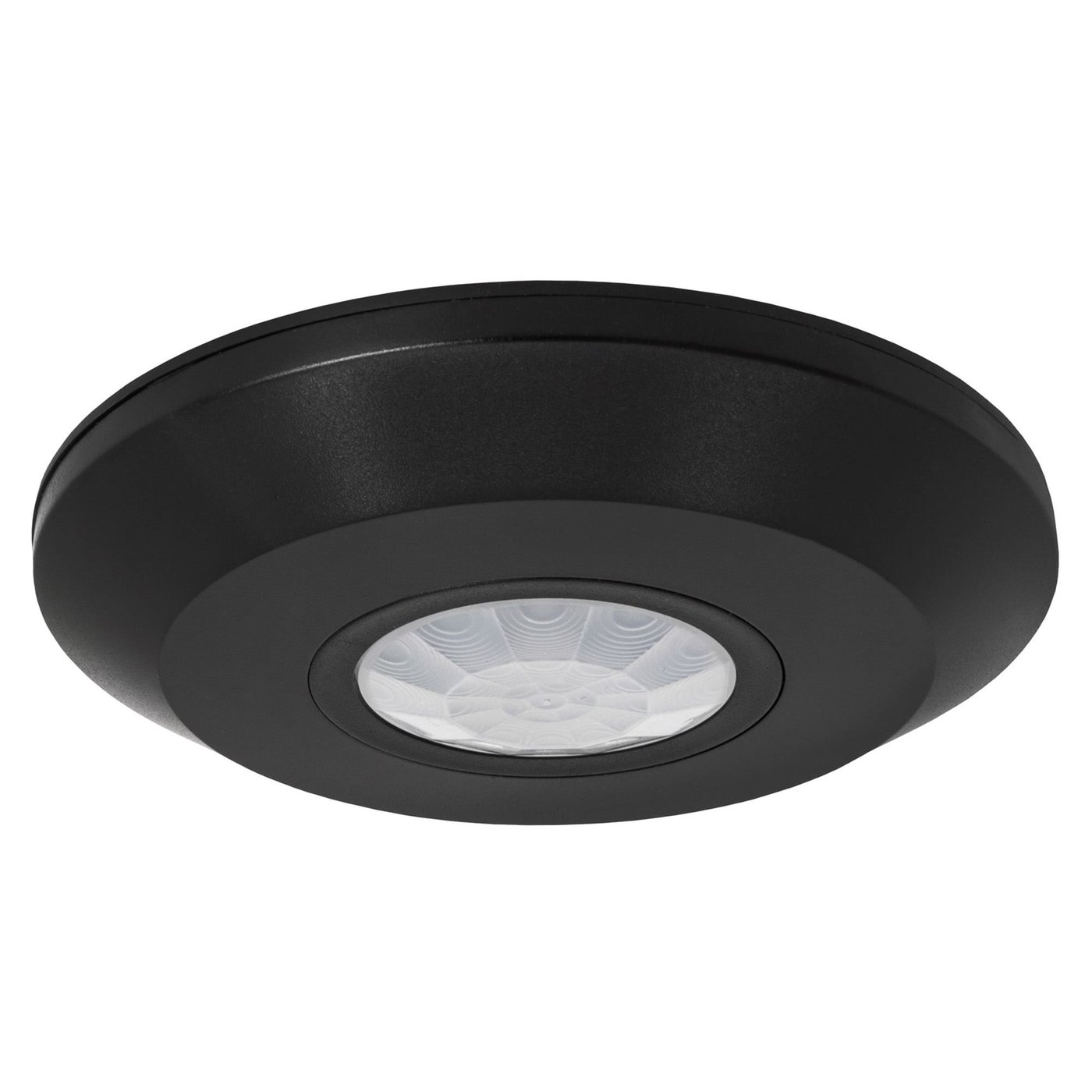 Czujnik ruchu 360° z czujnikiem zmierzchu - zasięg 8M, maks. 400W - IP20 - Czarny