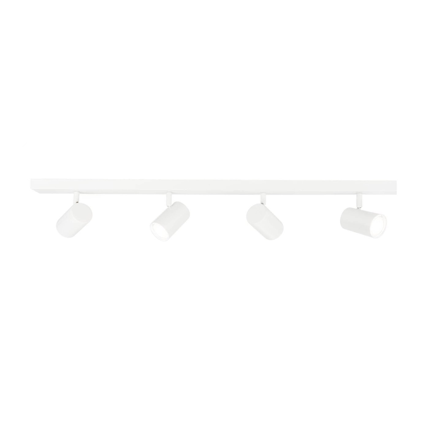 LED Ceiling Spotlight With 4 Lights - 3W - Daylight - Dimmable - Adjustable - White - Rectangular