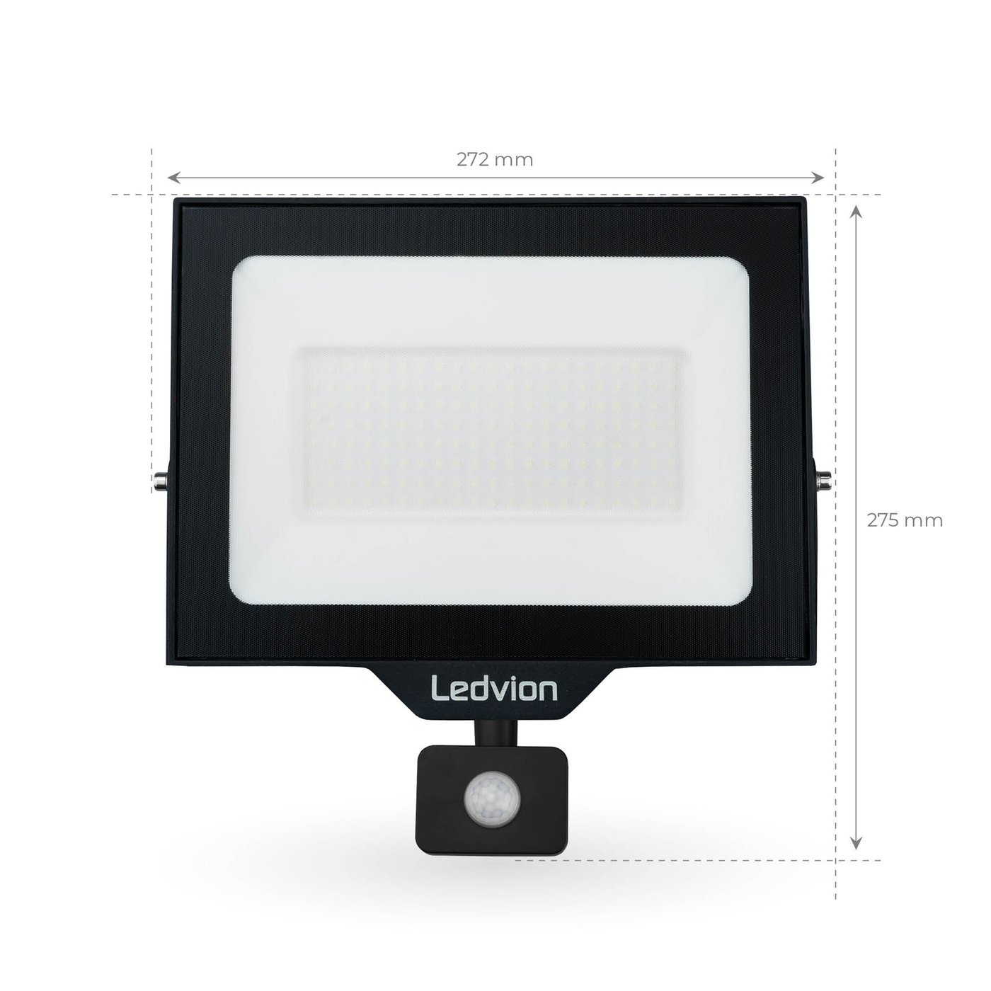 FARO LED FARETTO GIARDINO 100W LUCE FREDDA SENSORE MOVIMENTO CREPUSCOLARE - Foto 2