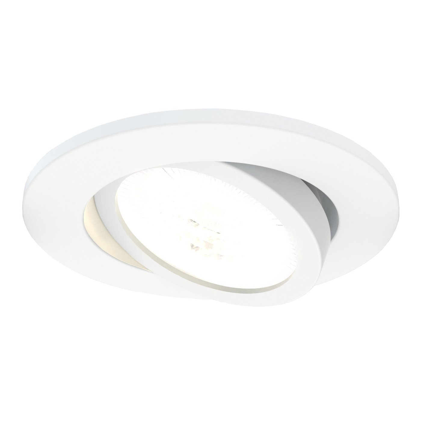 Dimmbare LED Einbaustrahler Weiss - IP65 - 7W - CCT - 5 Jahre Garantie - Geeignet für das Badezimmer