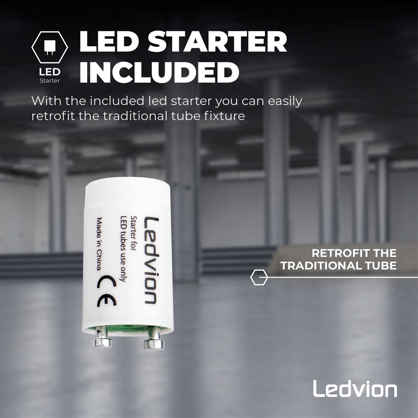 LED TL Buis 120CM - 18W - 6500K - 185lm/W - High Efficiency - 25 pack