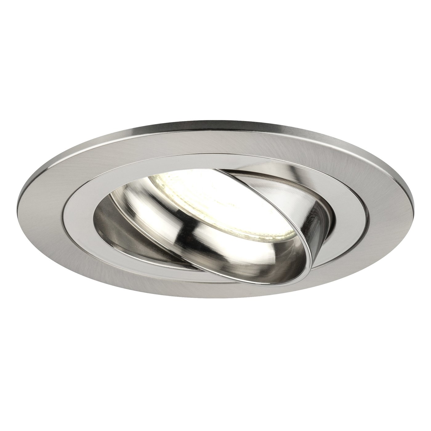 Lampy Wpuszczane w Sufit - Stal Nierdzewna - Tokio - ściemniane - 3W - 4000K - ø92mm