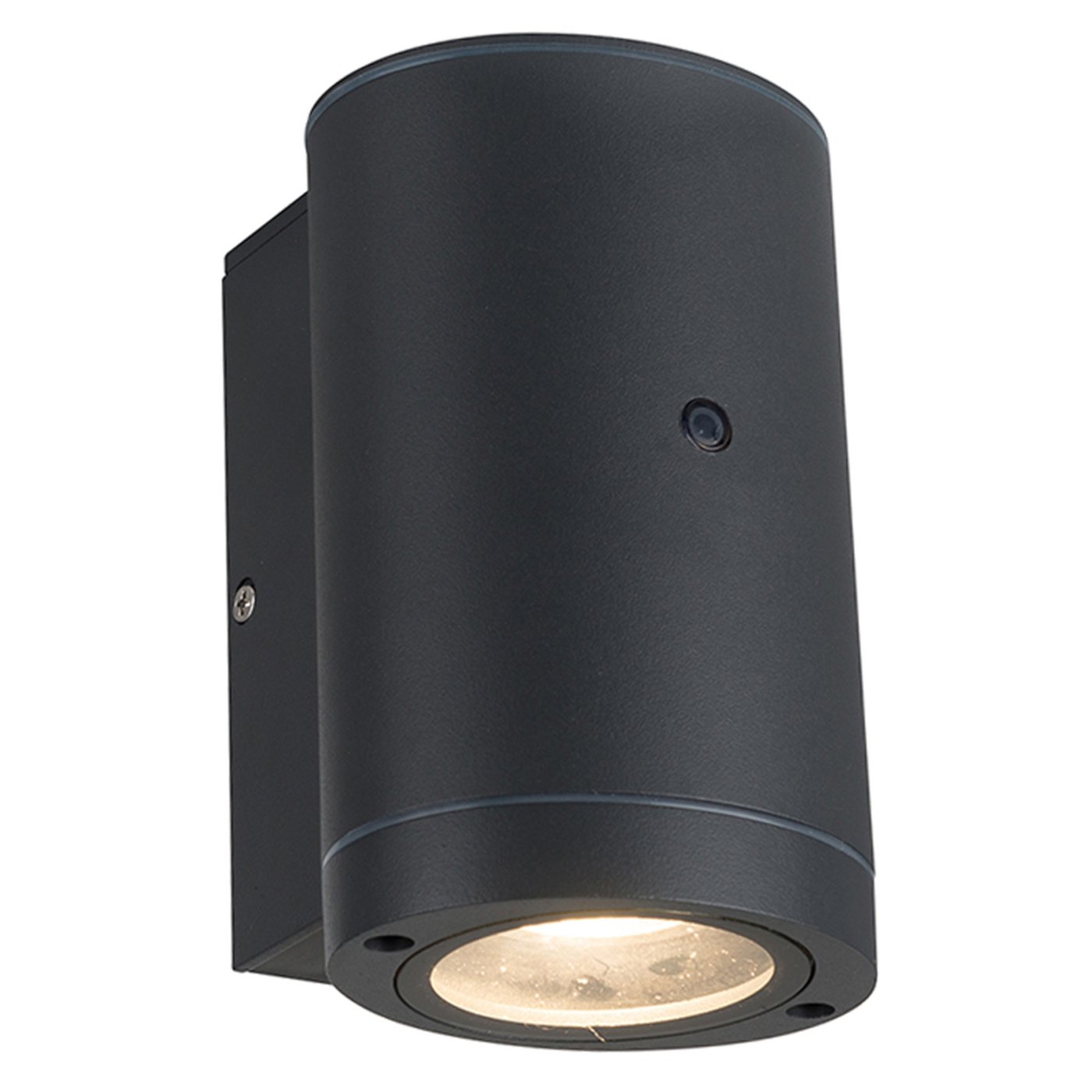 Lampa zewnętrzna LED z czujnikiem zmierzchu - antracyt - ożarówka gu10 - IP44
