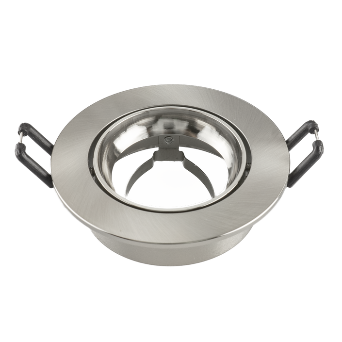 GU10 Support de spot - Ampoule GU10 - Rio - Inox - Ø85mm