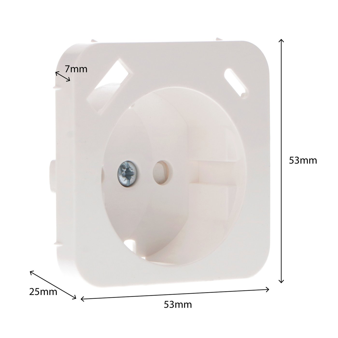 Prise De Courant - TRINITY - 6ixtes Interrupteurs - Murale