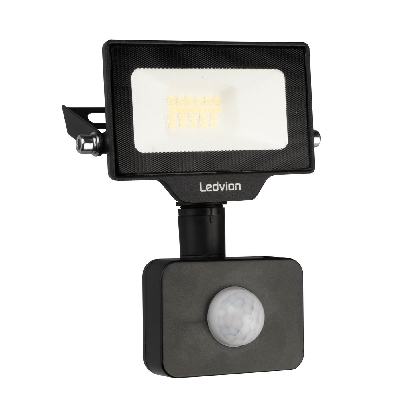 Nas?wietlacz LED Z Czujnikiem Ruchu 10W - Chipy Osram - IP65 - 110lm/W - Bia?y Kolor - 5 lat gwarancji