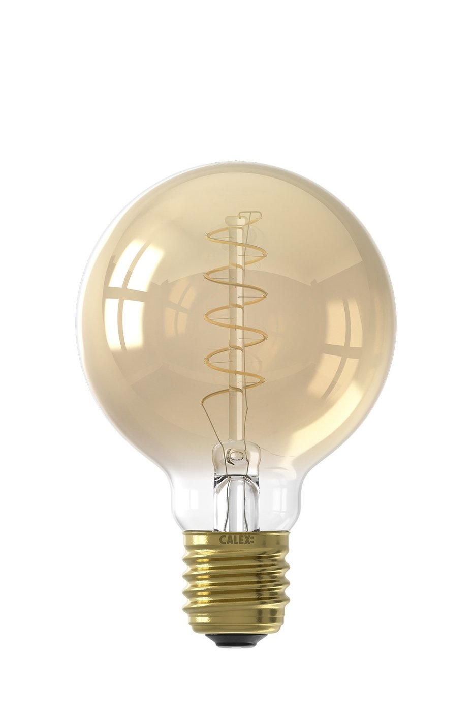 Lampa LED Calex Globe G80 Ø80 - E27 - 250 Lumenów - Złote wykończenie