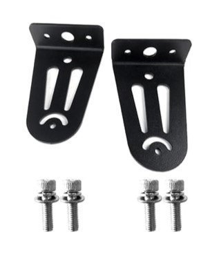 Satz mit 2 Montagehalterungen für Linear High Bay - Schwarz