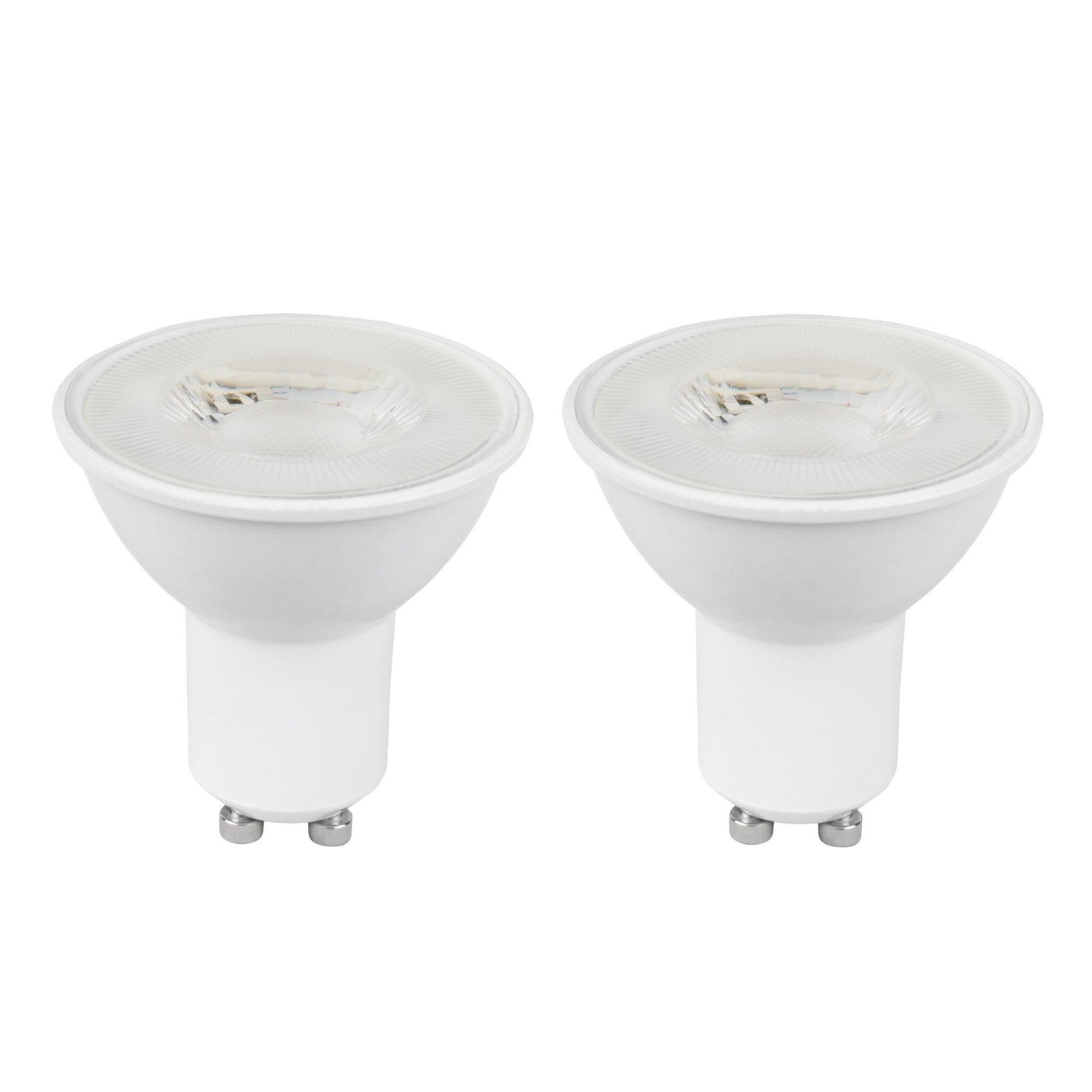 2 Pack - Lampadina LED GU10 - 4.5W - 2700K - 345 Lumen