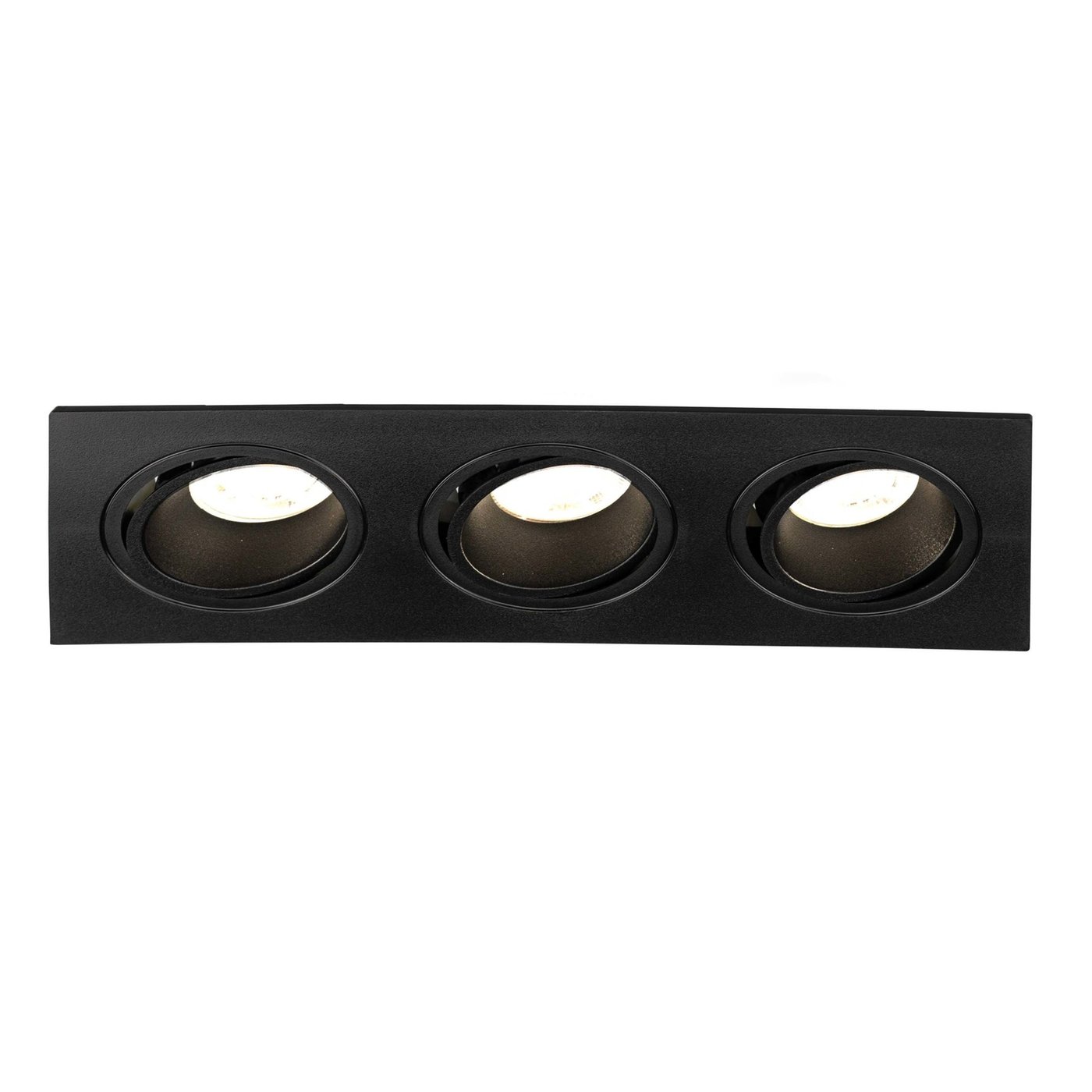 Ściemnialny Oczka sufitowe LED Triple - 3W - 4000K - 215mm