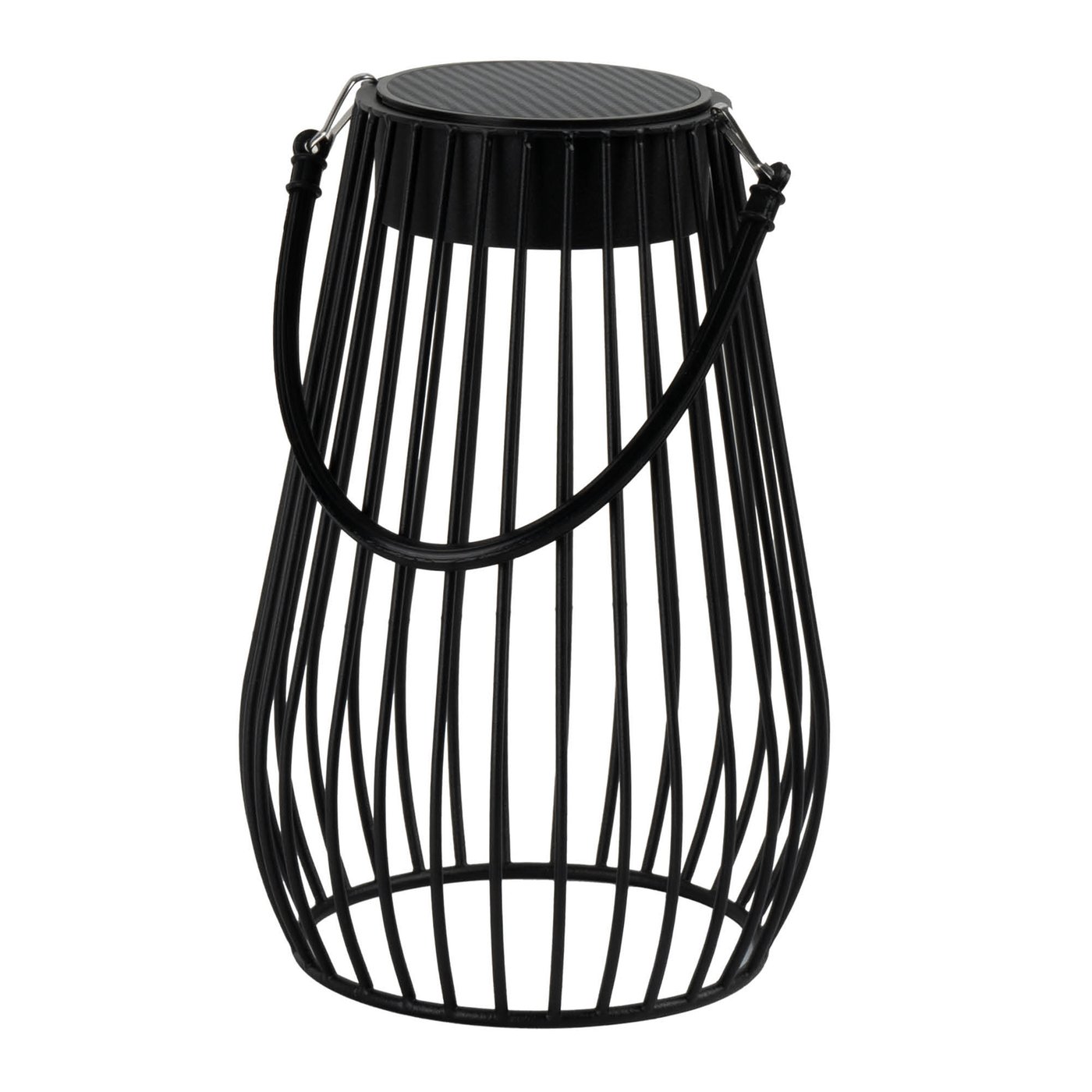 Solarna Lampa Stołowa LED - 3000K - Czarna - IP44