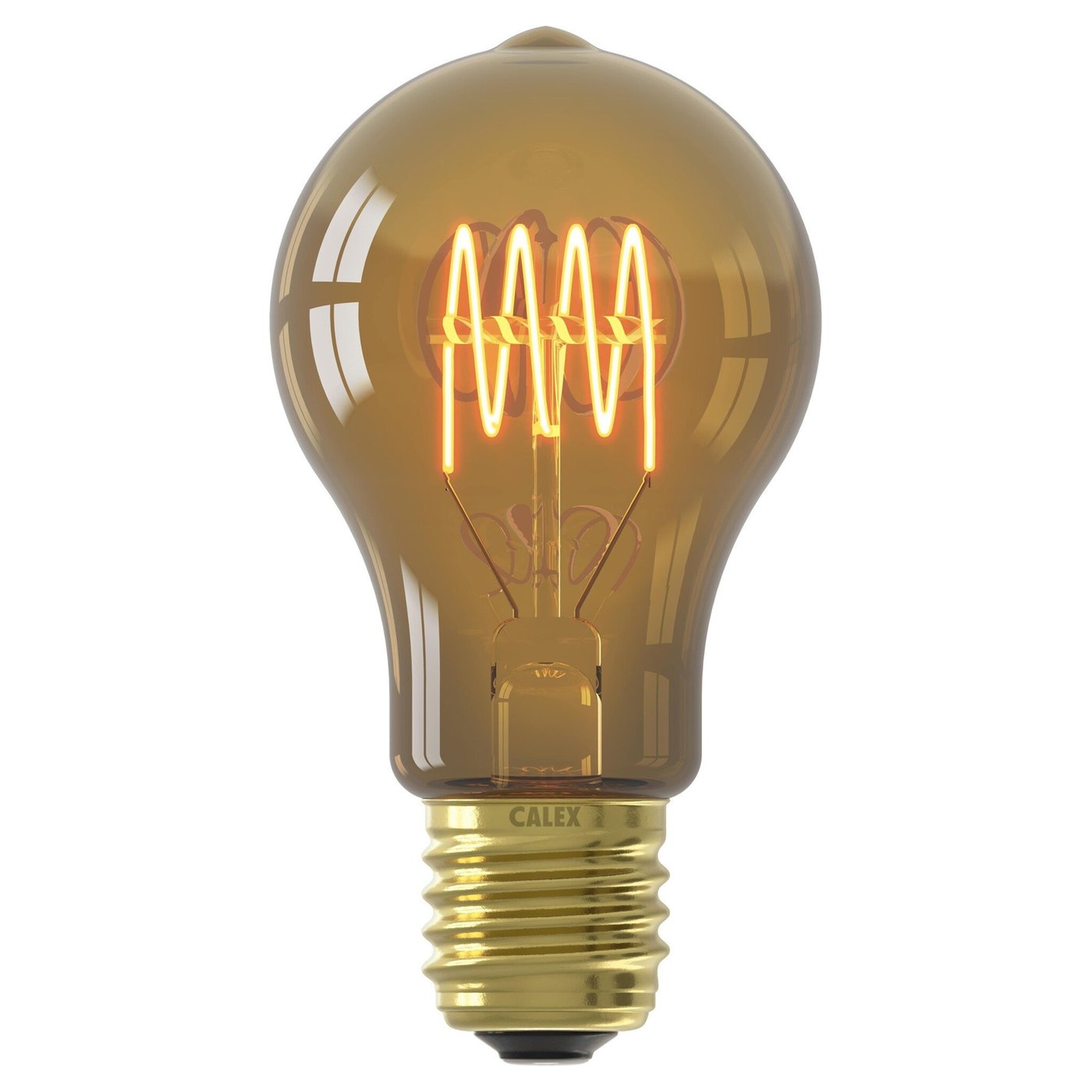Calex Flex Lampe Filament A60 - E27 - 4W - 1800K - 120 Lumen - Gold