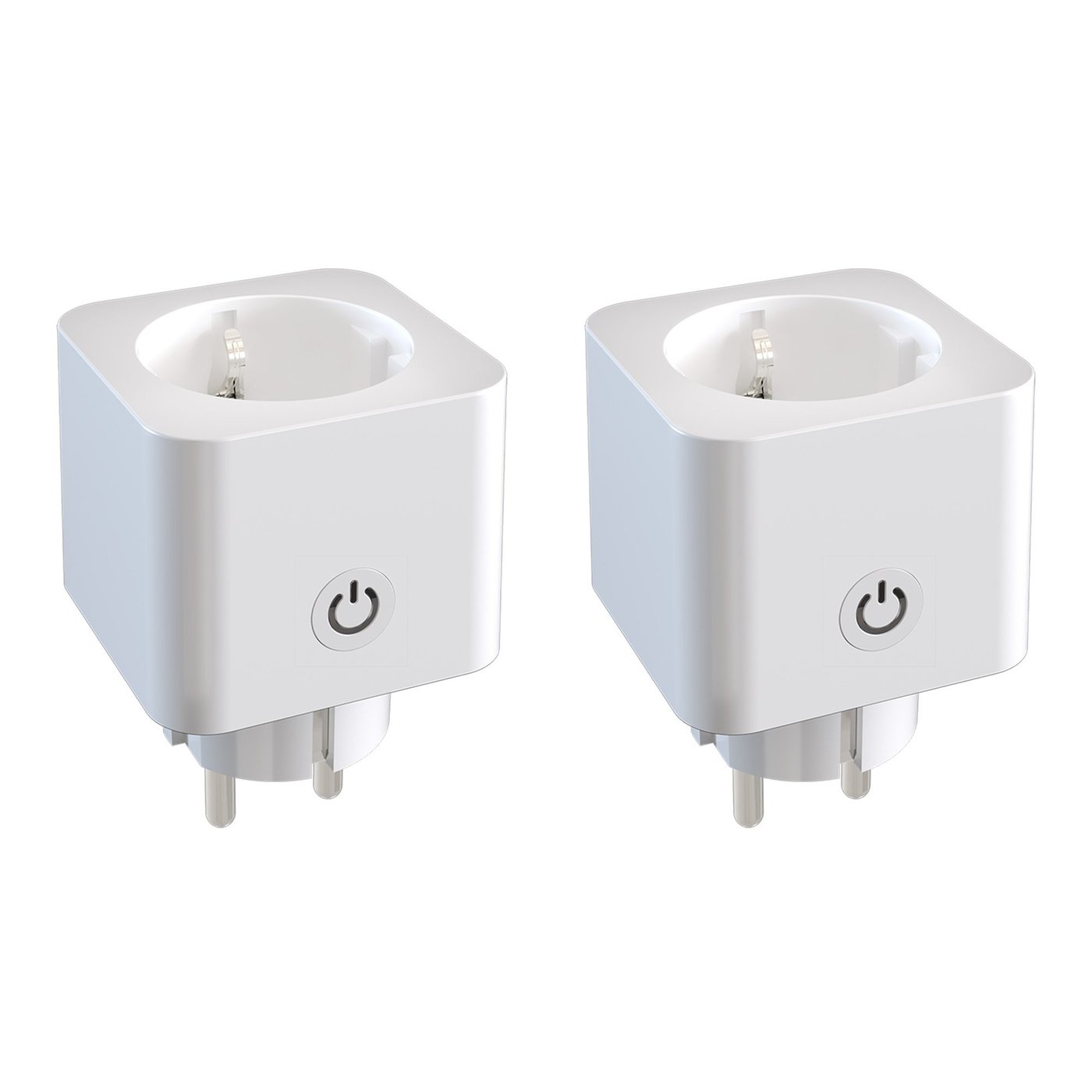 2x Presa Smart WiFi Ledvion con Timer e Risparmio Energetico - Presa Smart - App Calex - Controllo Vocale