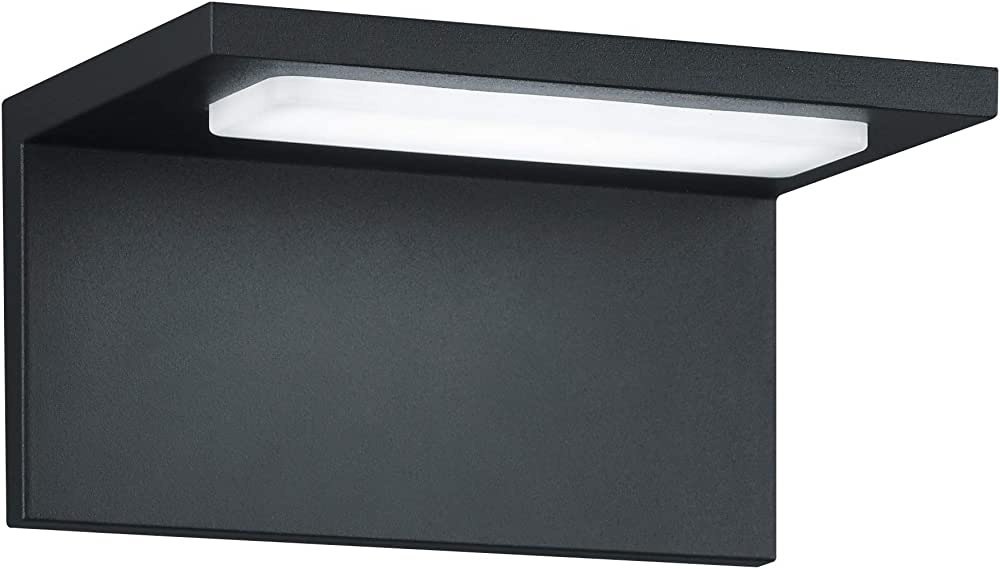 Applique da Esterno LED - 3000K - 6W - IP54 - Trave - Antracite