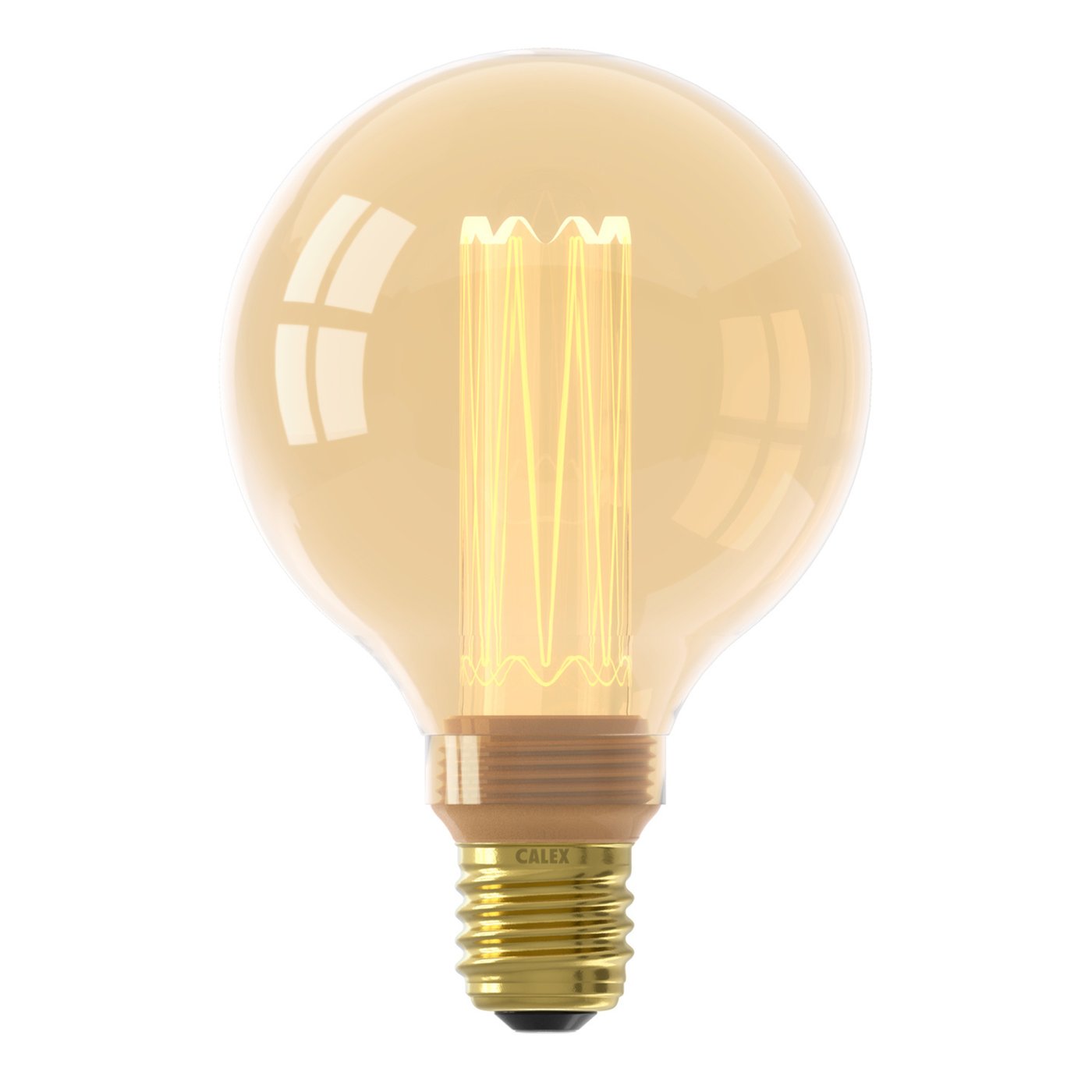 Żarówka LED Calex Globe G95 - E27 - 3.5W - Złoto - Możliwość ściemniania