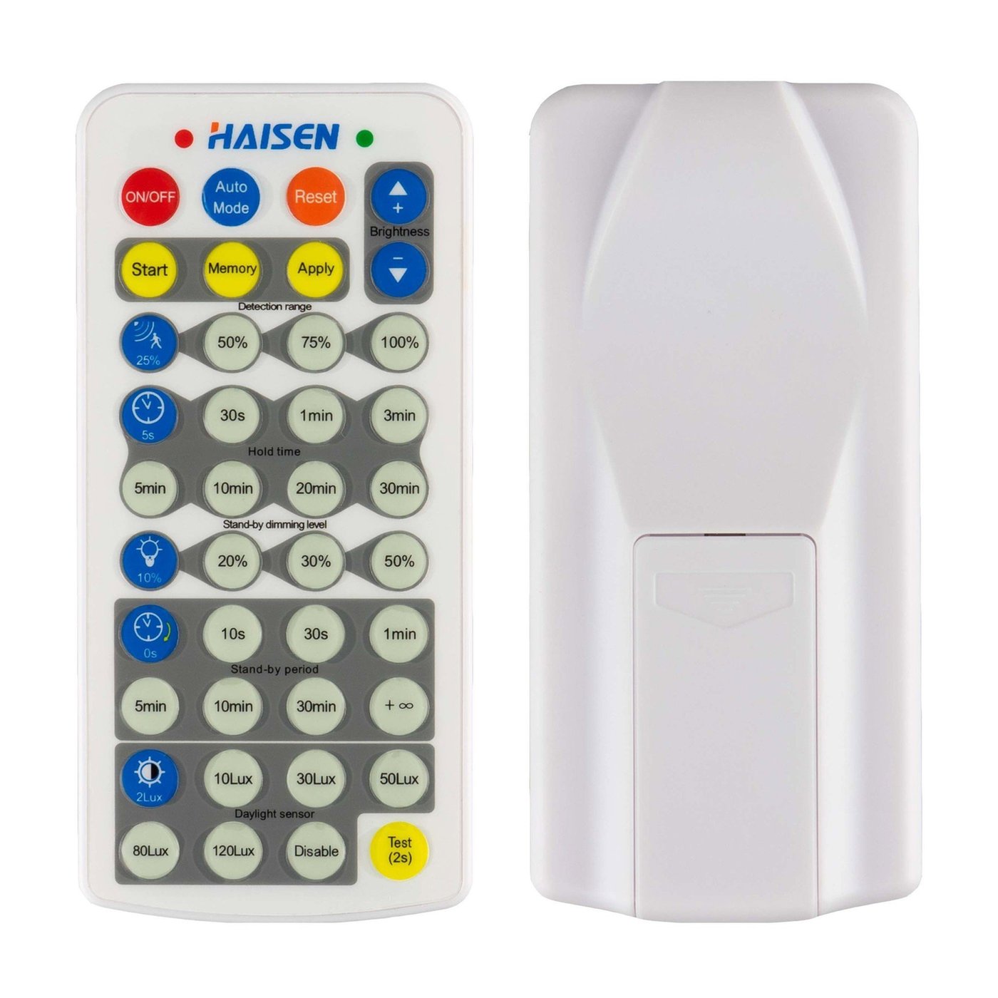 Télécommande sans fil pour détecteur de mouvement Cloche LED Industrielle