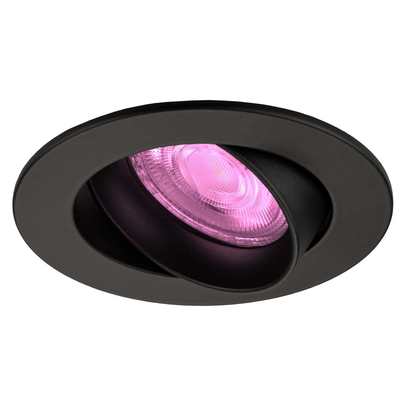 LED Spot Encastrable Noir - Rio - Smart WiFi - Dimmable - RGB+CCT