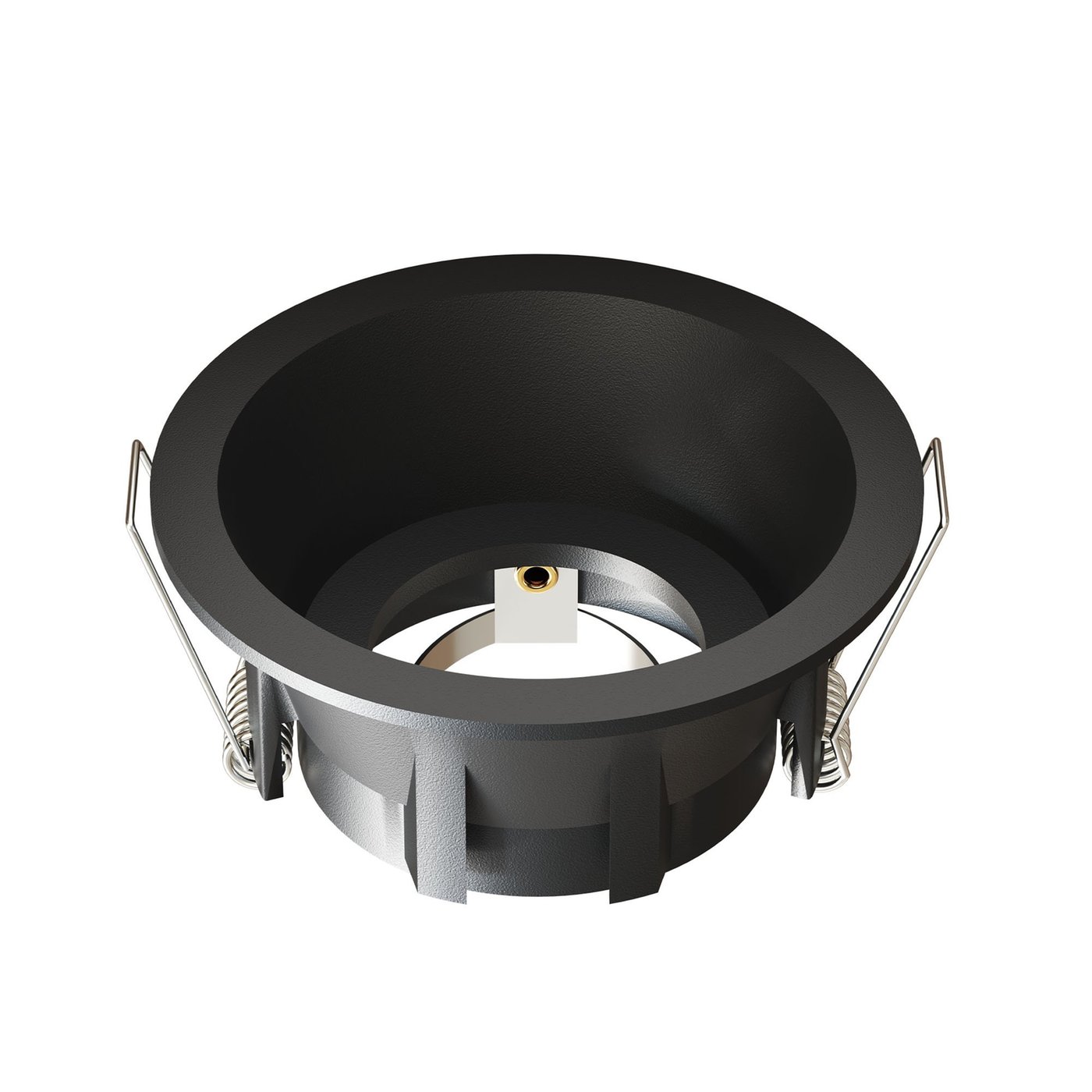 Spot Encastrable LED - Dimmable - Noir - Rond - Raccord GU10 - ø85 mm