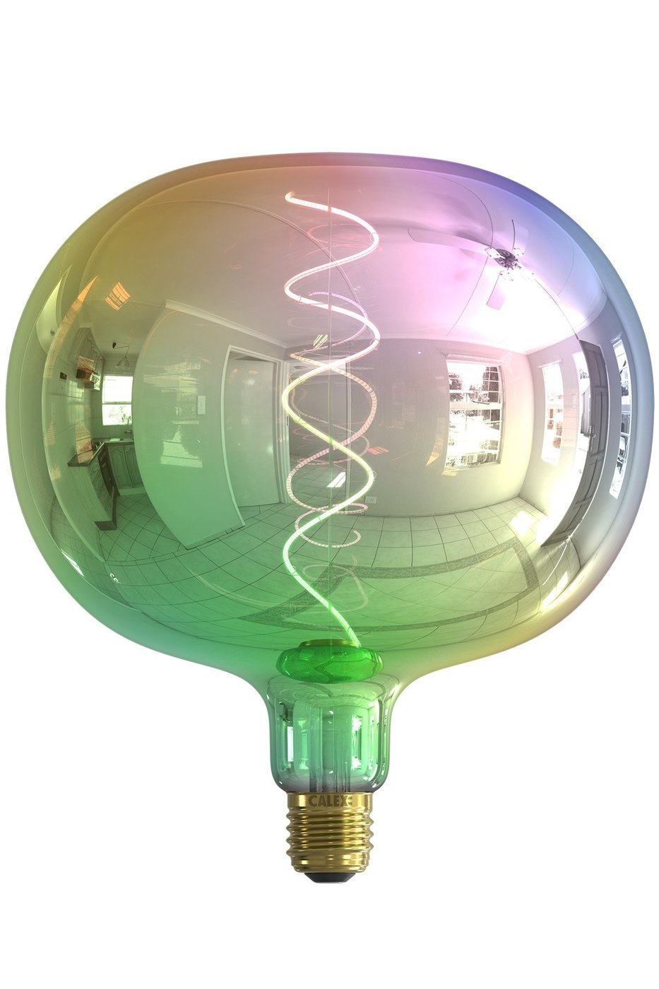 Calex Boden Ø220 - E27 - 40 Lumenów – Opal