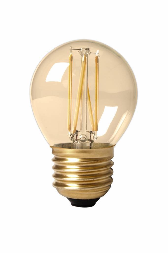 Kulista Lampa LED Calex Ø45 - E27 - 250Lm - Złote Wykończenie