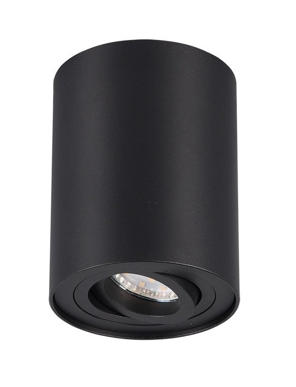 GU10 Aufbaustrahler Rund – GU10 Fassung – Schwarz – Ø96mm