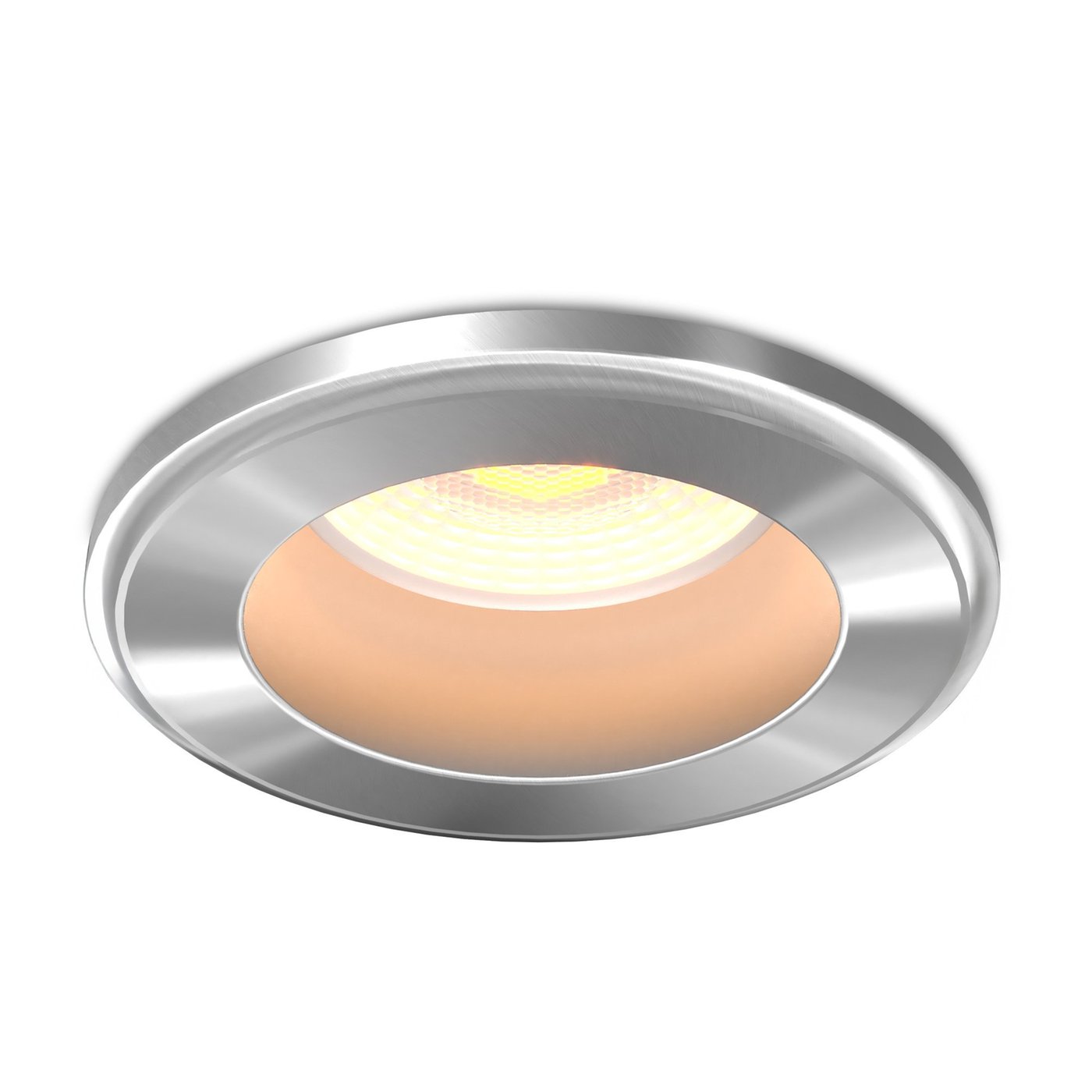 Dimbare LED Mini Inbouwspot Nikkel - IP65 - 4W - CCT - 5 Jaar Garantie - Geschikt voor de Badkamer