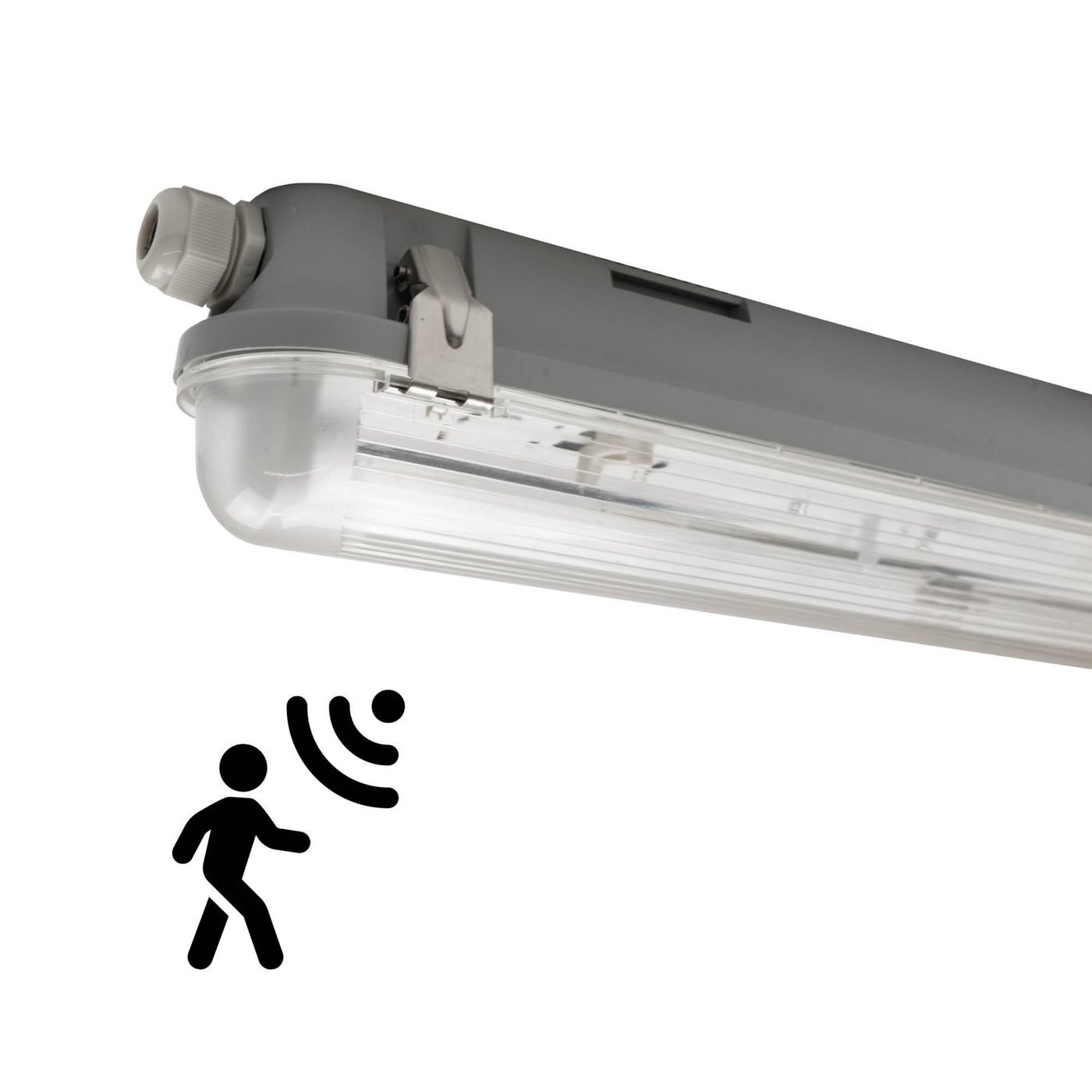 Oprawa hermetyczna LED z czujnikiem 60 cm - IP65