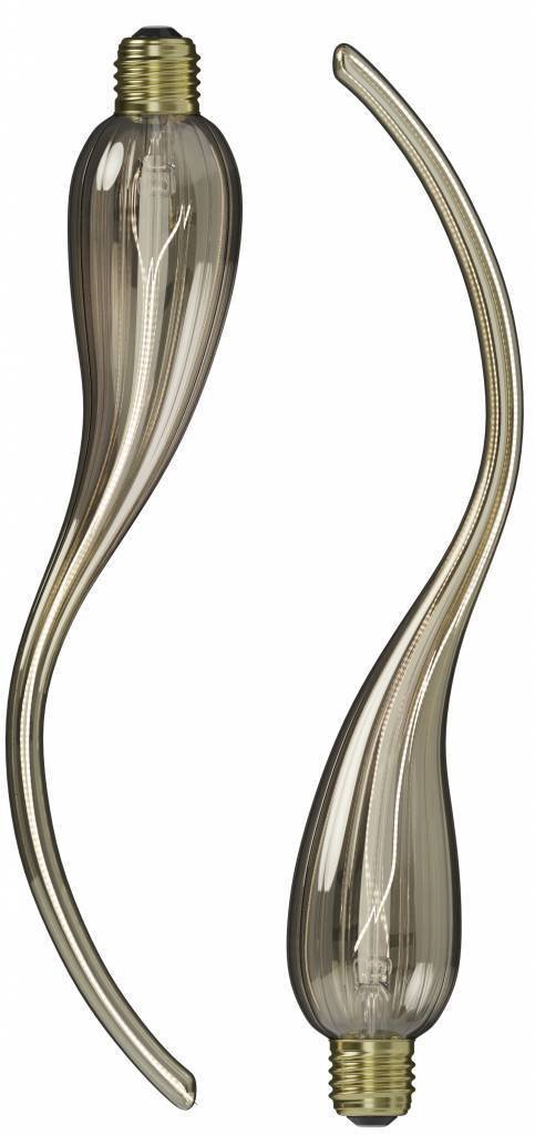 Calex Lamda LED-lampa Ø45 – E27 – 140 lumen – Guld – 2-pack