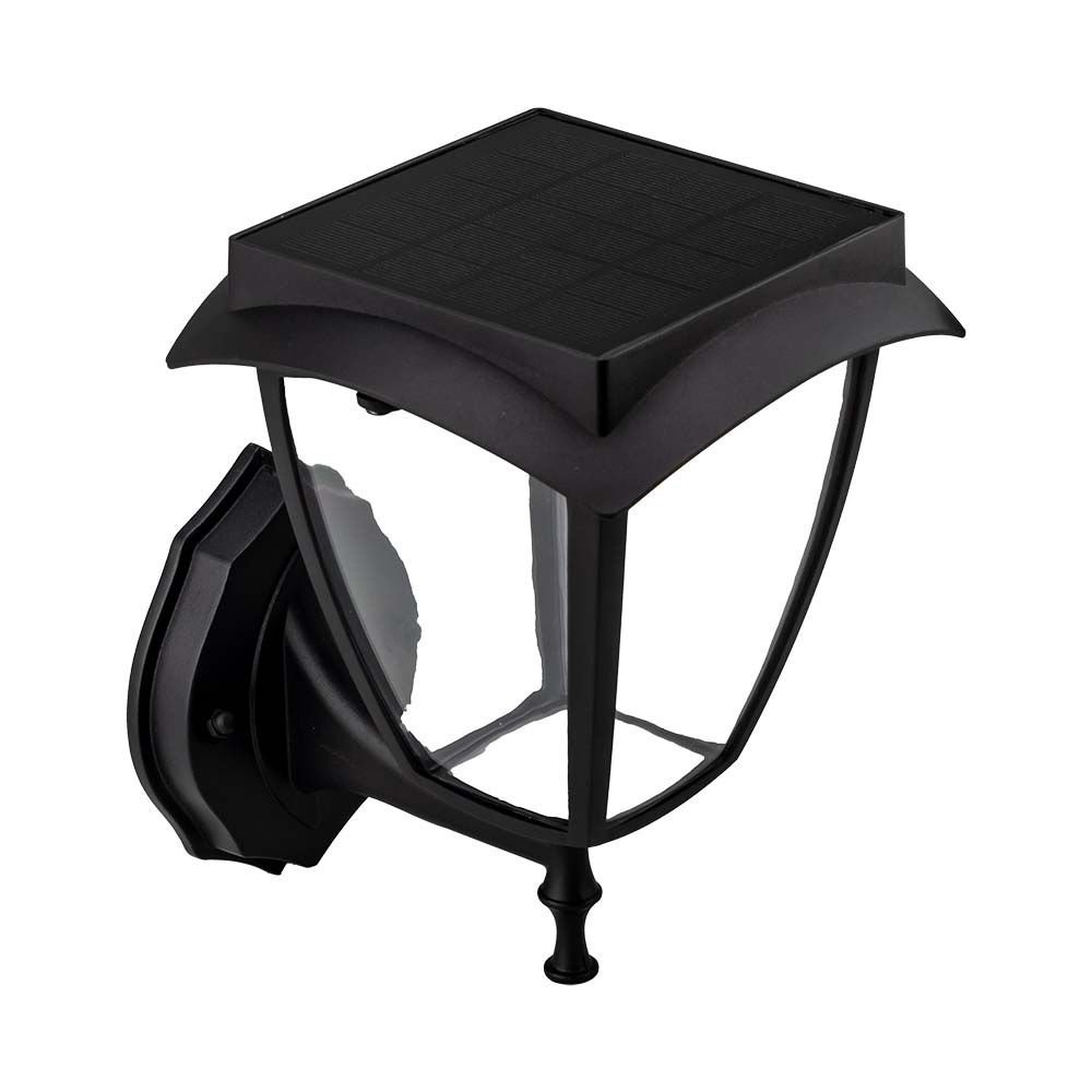 Kinkiet solarny zewnętrzny - 2W - 110lm - IP65 - CCT Regulowana barwa światła
