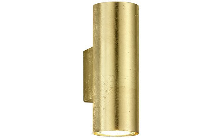LED Wandleuchte Gold - Doppelseitig - GU10 Fassung - IP20 - Rund