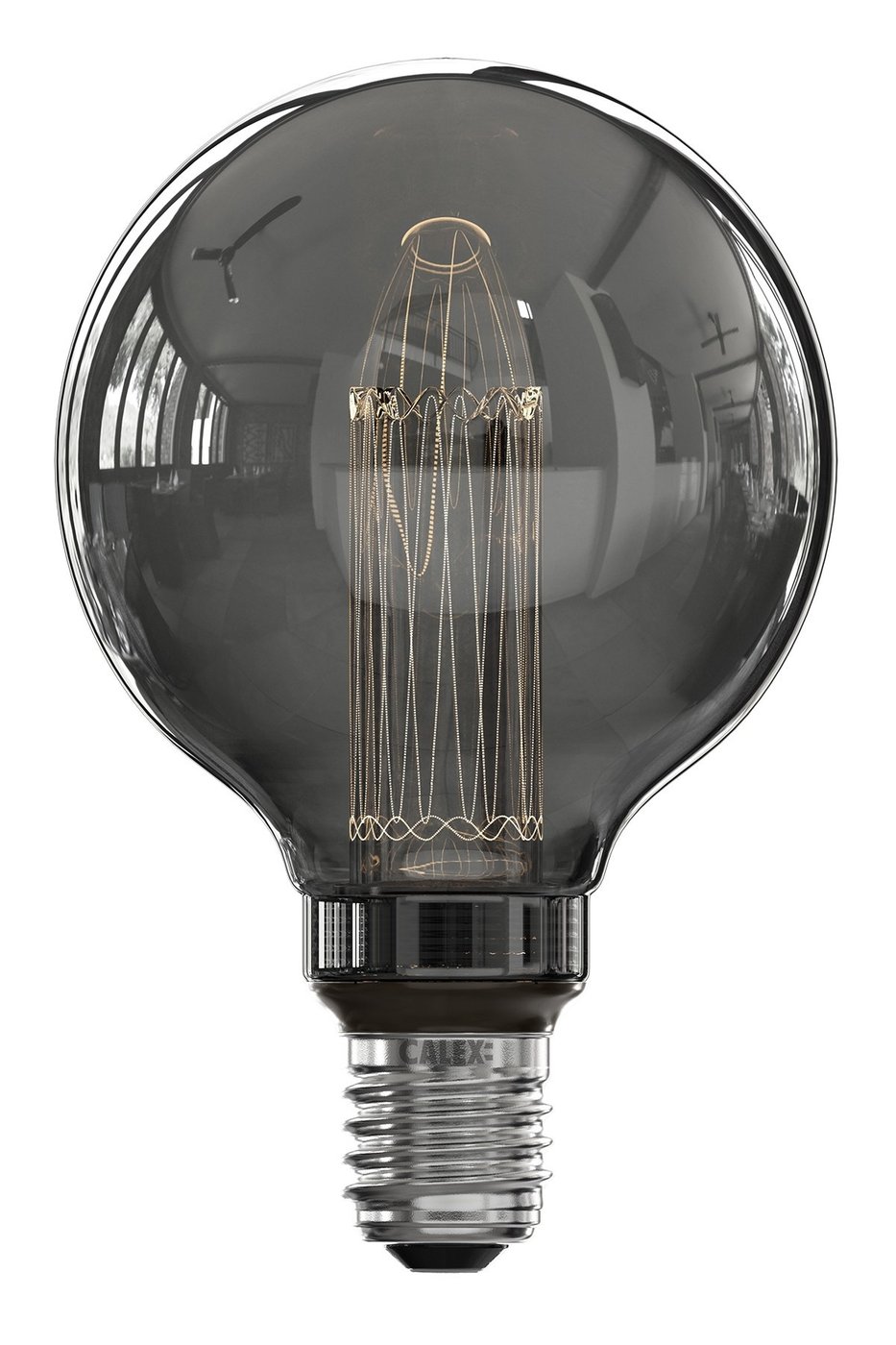 Lampa LED Calex Globe G95 - E27 - 3.5W - 40 Lm - 2000K - Tytan
