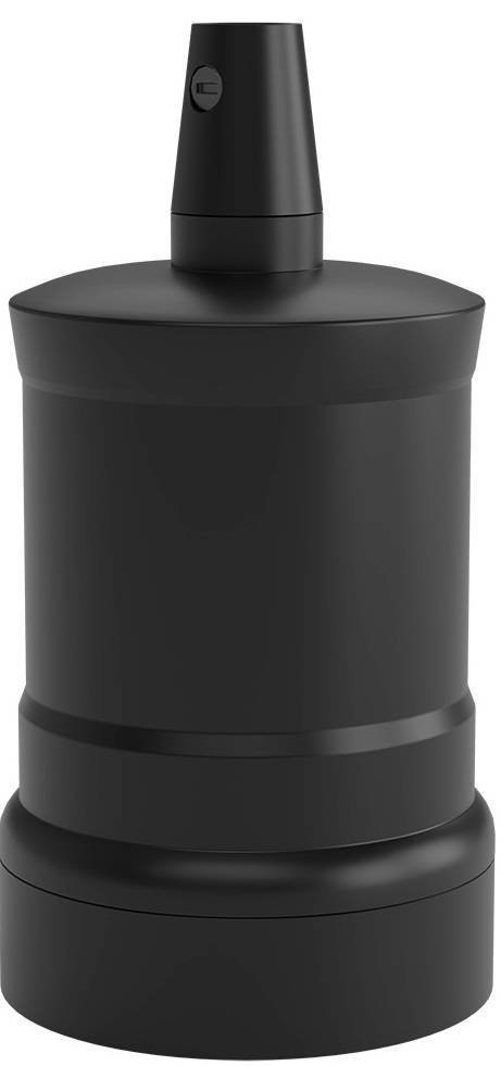Calex Oprawka Lampa E27 – Ø47mm – H63mm - Czarny