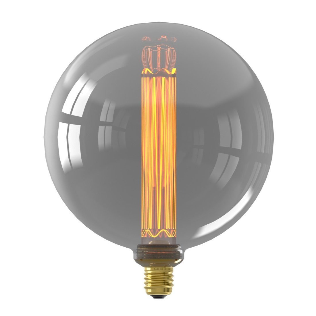 Calex Royal Kalmer XXL Ampoule LED - E27 - 3.5W - Titane - Dimmable 