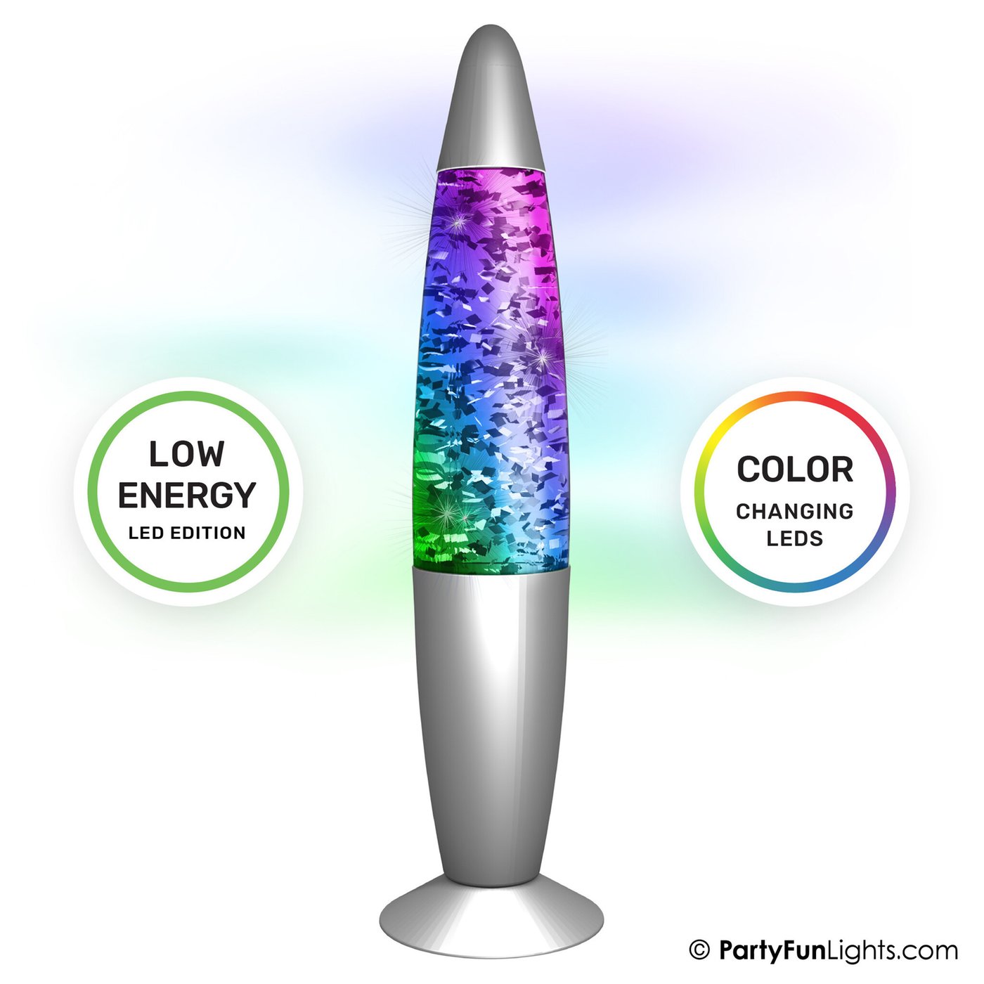 Lampada glitter - 27 lumen - USB