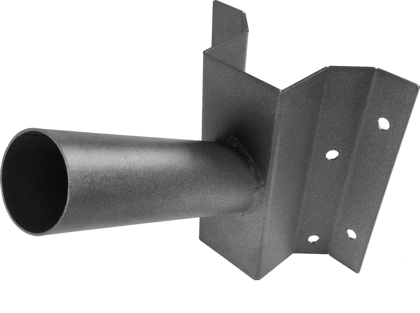 LED Straßenlampe Wandhalterung - Grau - Ø60mm