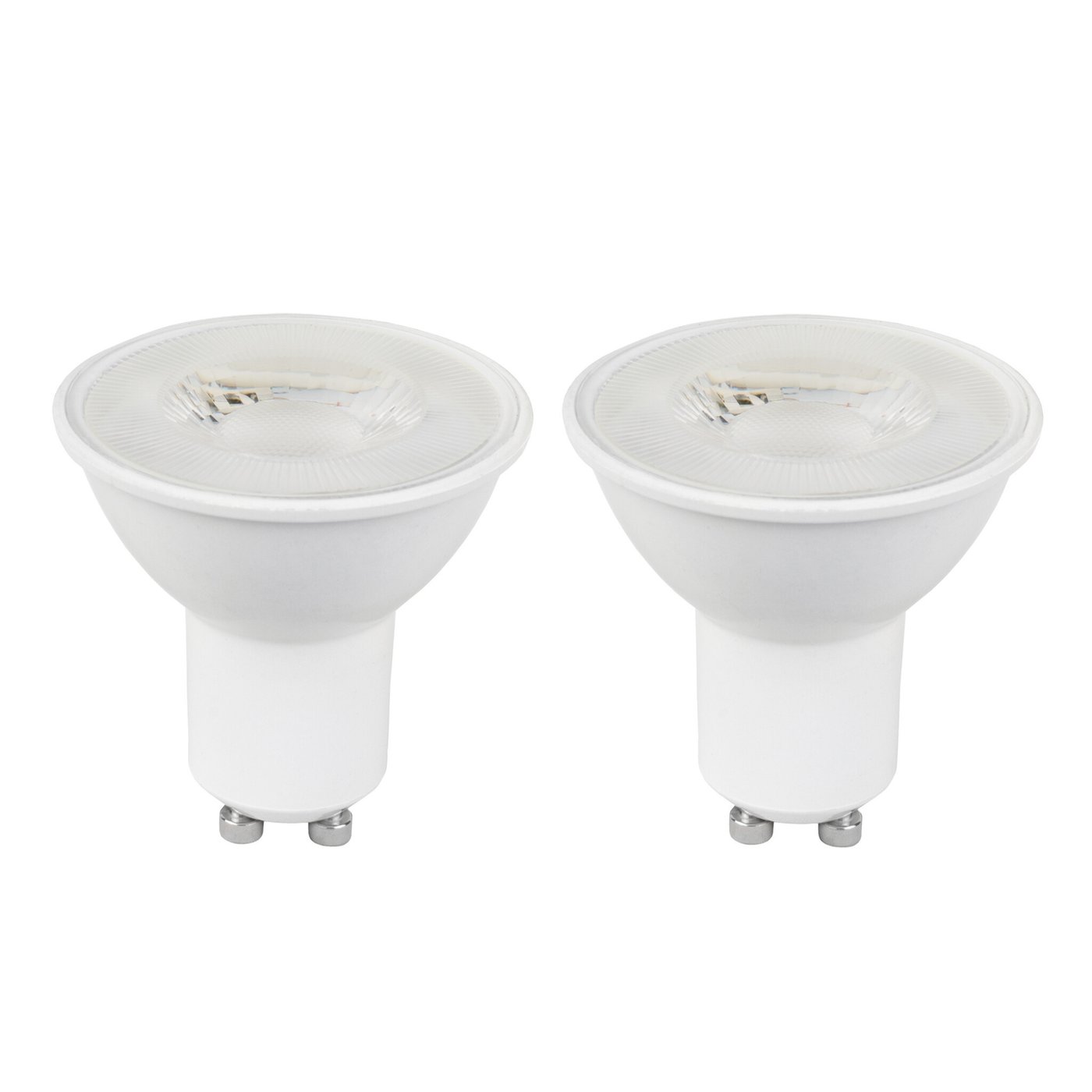 2 Pack - Żarówka LED GU10 - 4,5W - 2700K - 345 Lumenów