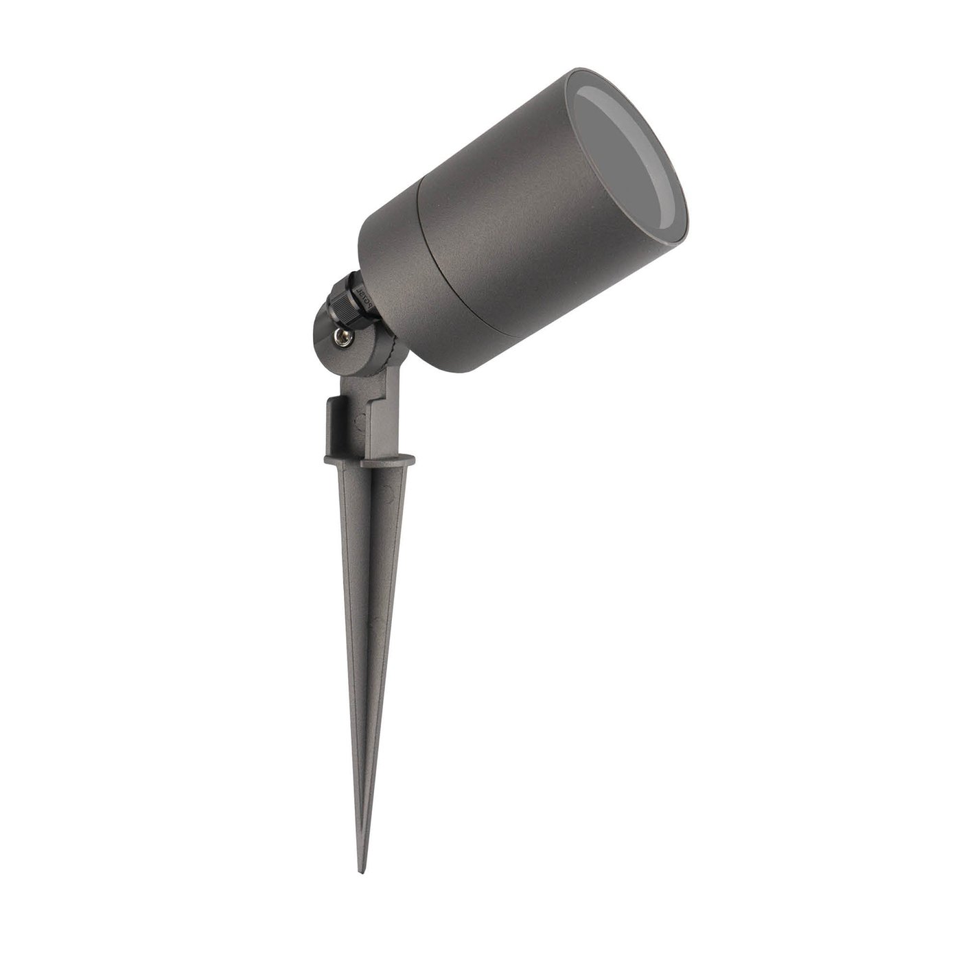 LED Gartenstrahler Aluminium - IP65 - GU10 Fassung - 2M Kabel - Anthrazit