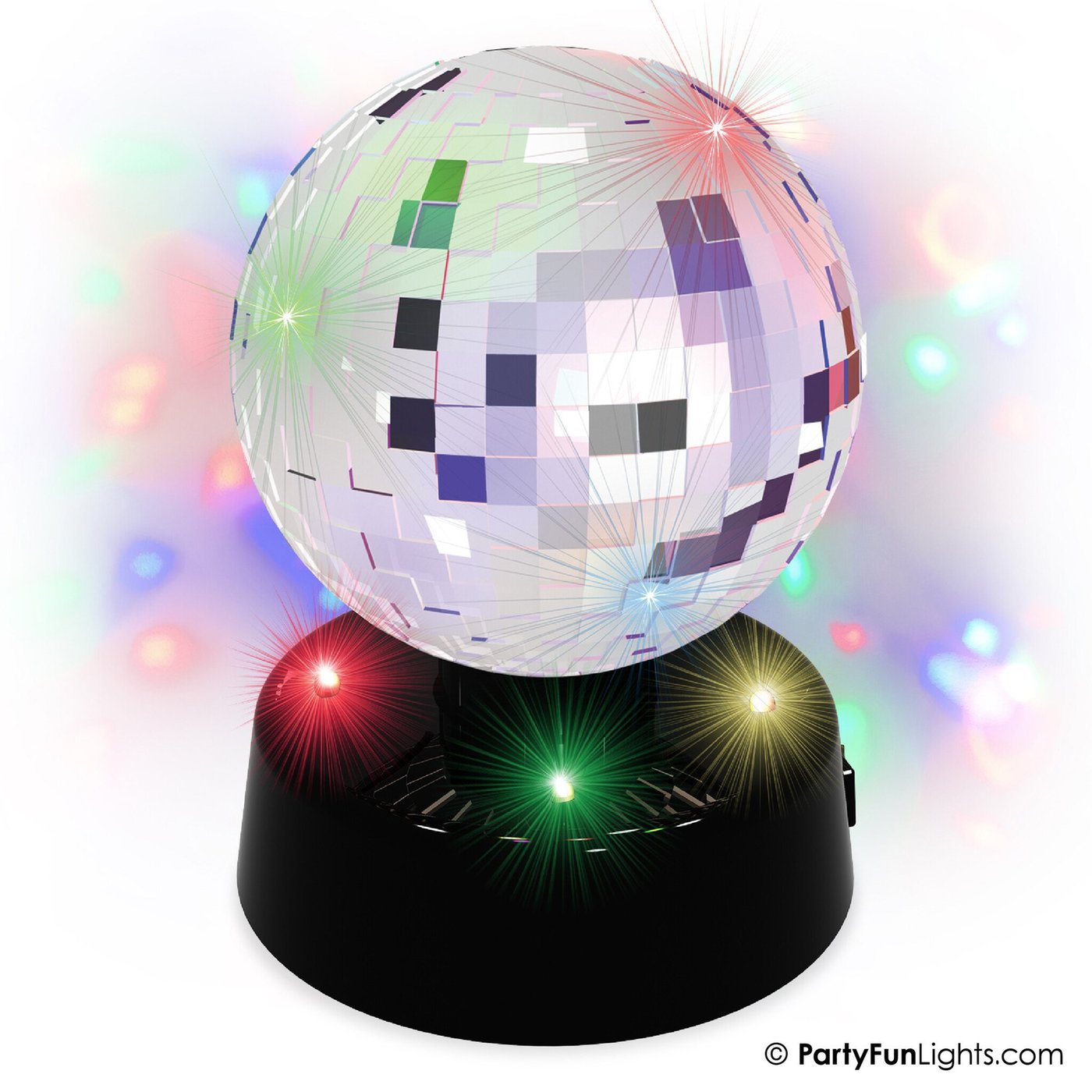Spiegelkugel-Partylampe - USB