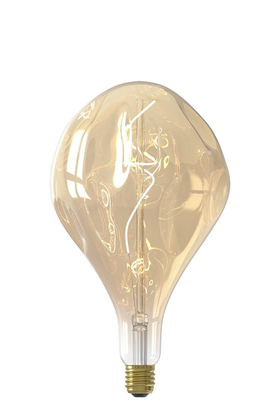Calex Organic Evo LED Lampe Ø165  - E27 - 300 Lm - Gold - Vintage Lampe