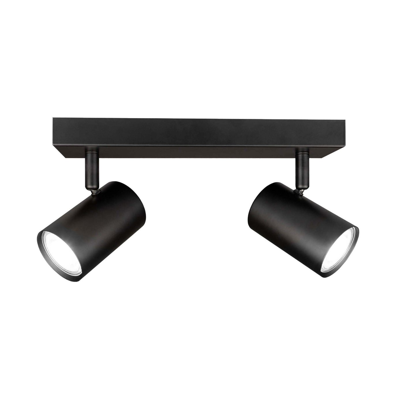 LED Deckenstrahler Schwarz Duo - 3W - 6500K - Neigbar