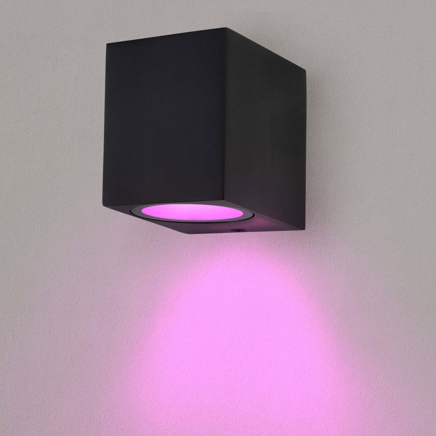 Smart LED Wandleuchte - San Diego Schwarz
