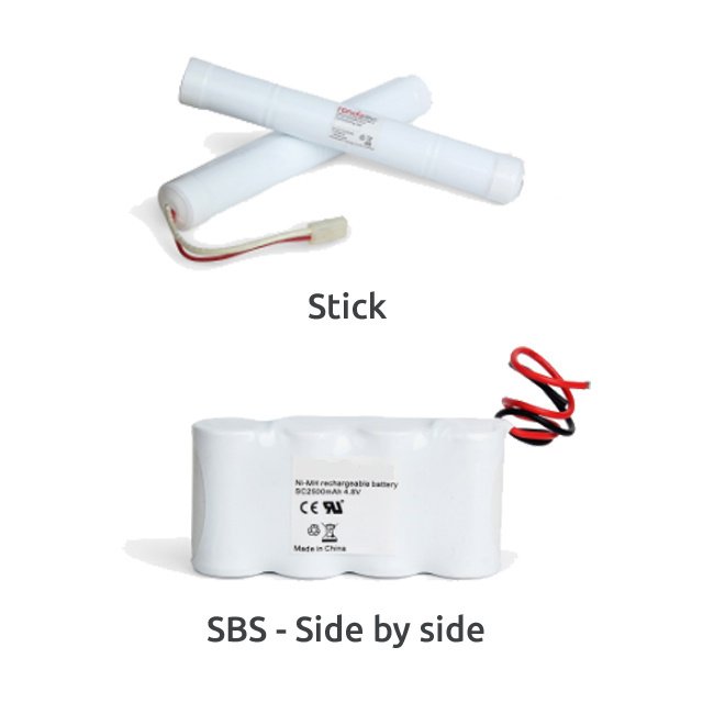 Bateria - 3.6 V - 900 mAh