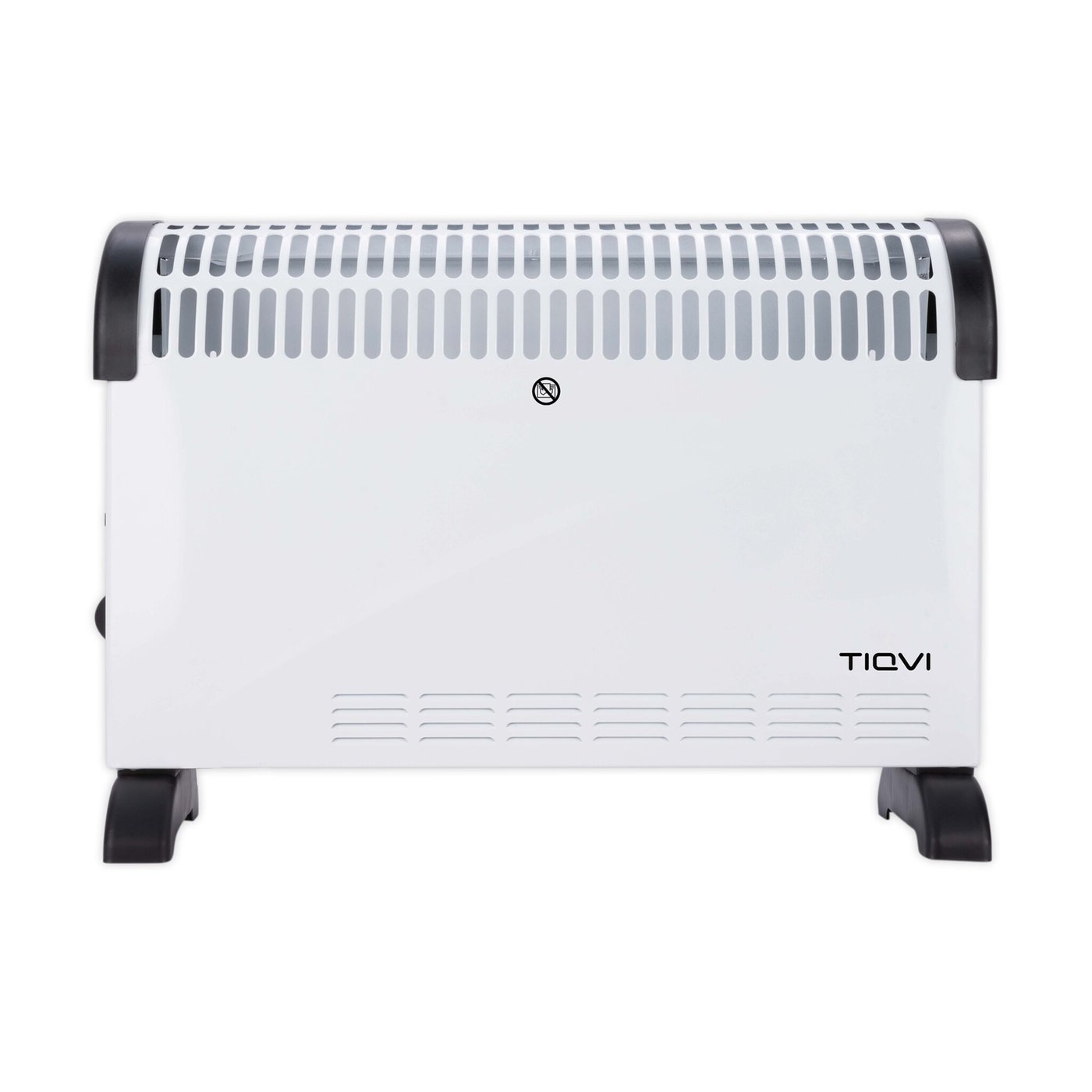 Grzejnik Konwekcyjny - 2000W - do 25 m² - Regulowany termostat - Biały